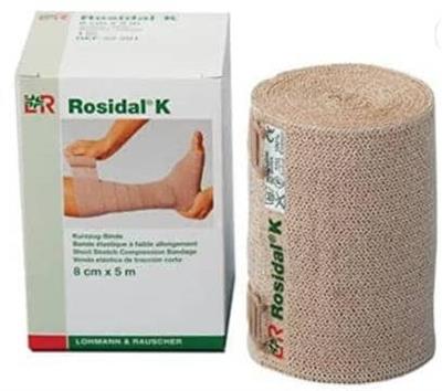بانداژ روزیدال فشرده سازی درمانی برای زخم های   سوختگی وورم لنف ادم  
Rosidal ®K
8cm/5m
(Rosida/K_8cmx5m)
یک عددی