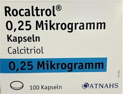 روکالترول0.25میکروگرم
Rocaltrol ® -Calcitriol
( 0.25Microgramm- 100 Kap)