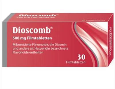 DIOSCOMB®  FTBL 500MG
Diosmin450mg=
Hesperdin50mg
30عددی
