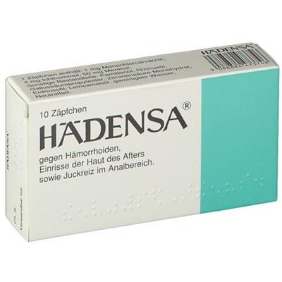 شیاف هادنزا، برای درمان بواسیر و مشکلات مقعد
10 عدد
(HÄDENSA® Zäpfchen-10)