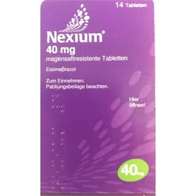 نکسیوم 40 میلی گرم® Nexium
Wirkstoff: Esomeprazol
14 قرص
(Nexium)
