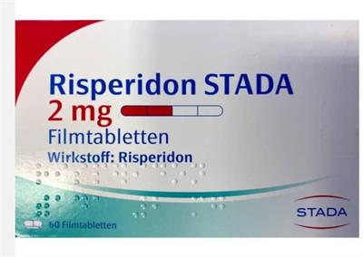 RISPERIDON ®STAD FTBL 2MG
Wirkstoff; Risperidon
60عددی