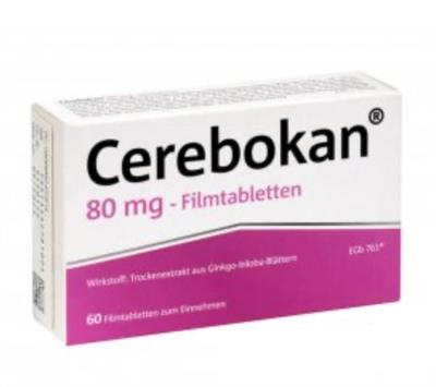 CEREBOKAN ®80MG
60عددی
Wirkstoff; Ginkgo biloba
