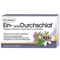 قرص خواب دکتر بوهم
60 قرص
(Dr. Böhm® Ein- und Durchschlaf)