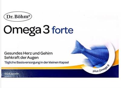 Dr, BÖhm ® Omega3 forte
60کپسول