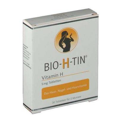قرص بیوتین (ویتامین H) 5 میلی گرم برای 8 ماه
120 قرص
(BIO-H-TIN® 5 mg für 8 Monate- 120 TAB)