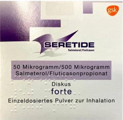 SERETIDE® DISKUS FORTE FTE
60عددی