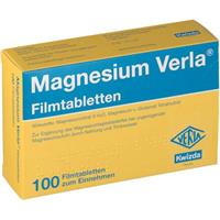 قرص روکش دار منیزیم ورلا
 100 عددی
(Magnesium Verla ®-filmtabletten 100 st)