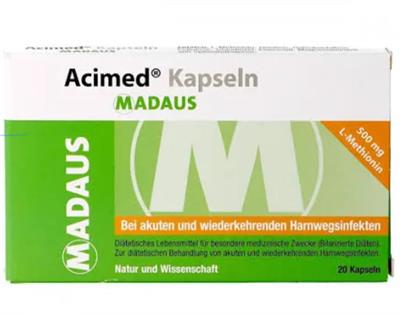 ACIMED ® KAPS 500MG
Wirkstoff: L-Methionin
20کپسول