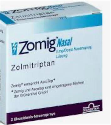 ZOMIG® NA-SPRAY 5MG
2عددی
اسپری بینی