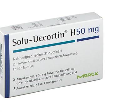 آمپول پردنیزولون50میلی گرم
3عددی
Prednislon50mg
Solu-Decortin ® H50mg