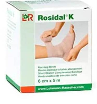 بانداژروزیدال فشرده سازی درمانی برای زخم های سوختگی وورم لنف ادم
Rosidal ® K
6cmx5m12.4inx5.5yd
1Stk/pc