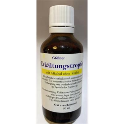 عصاره گیاهی برای سرماخوردگی
50 میلی لیتر
(Gföhler ® Erkältungstropfen)