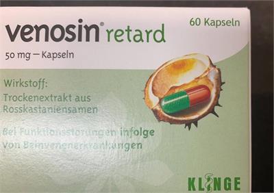 Venosin ®retard KPS 50mg
60کپسول