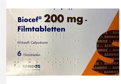 BIOCEF® SAN FTBL 200MG 
6عددی
آنتی بیوتیک