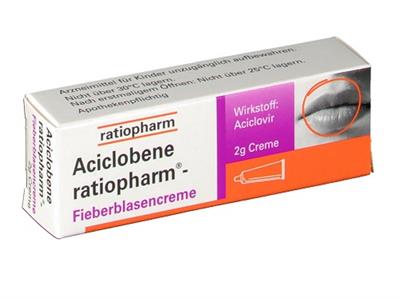 کرم درمان تبخال آسی کلوبن
 2 گرمی
(Aciclobene ratiopharm® Fieberblasencreme)