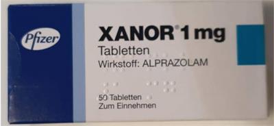 XANOR® 1mg Tabletten
Wirkstoff; APRAZOLAM
50عددی