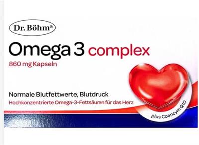 Dr. BÖhm ® Omega3 complex  KPS 860mg 
30کپسول