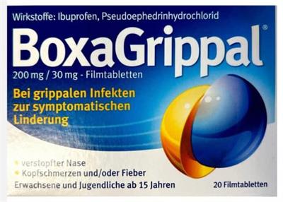 BOXAGRIPPAL® FTBL 200/30MG
20عددی