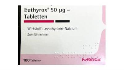 قرص تیروئید لوتروکسین (اوتیروکس) 50 میکروگرم مرک آلمان
100 قرص
(Euthyrox ® 50 mcgr-100Tabletten)
