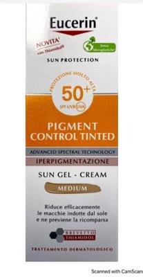 Eucerin ®50 -  50ml
50ml
کرم ضدآفتاب وضدلک اوسرین کنترل کننده رنگدانه های پوست می باشد.
PIGMENT-CONTROL TINTED-SUN-CREM