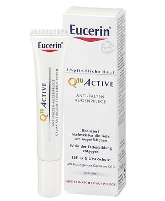 کرم ضد چروک دور چشم کیوتن اکتیو
15 میلی لیتر
(Eucerin® Q10 ACTIVE Anti-Falten Augenpflege)