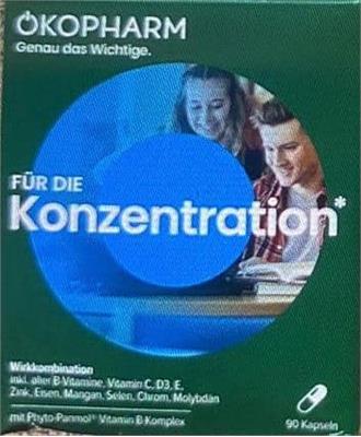 Konzentration .Vitamin C.D3.E.Zink
90کپسول